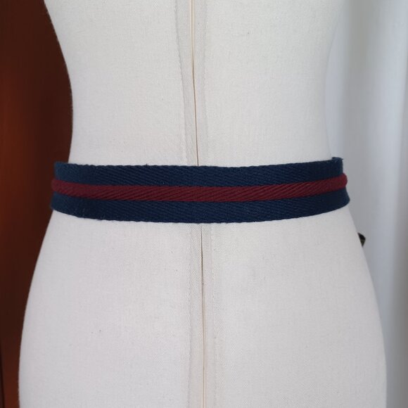 Vintage Abercrombie Kids Reversible D-Ring Belt, Up to 32" - Picture 4 of 9